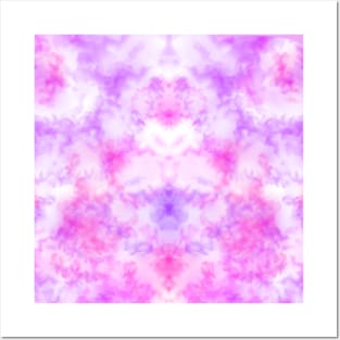 Pink/Purple Fluffy Cloud Posters and Art